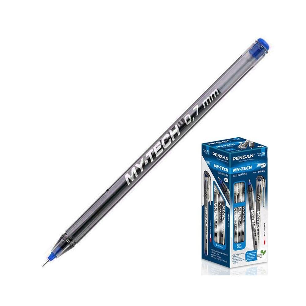 Pensan MY TECH قلم جاف أزرق